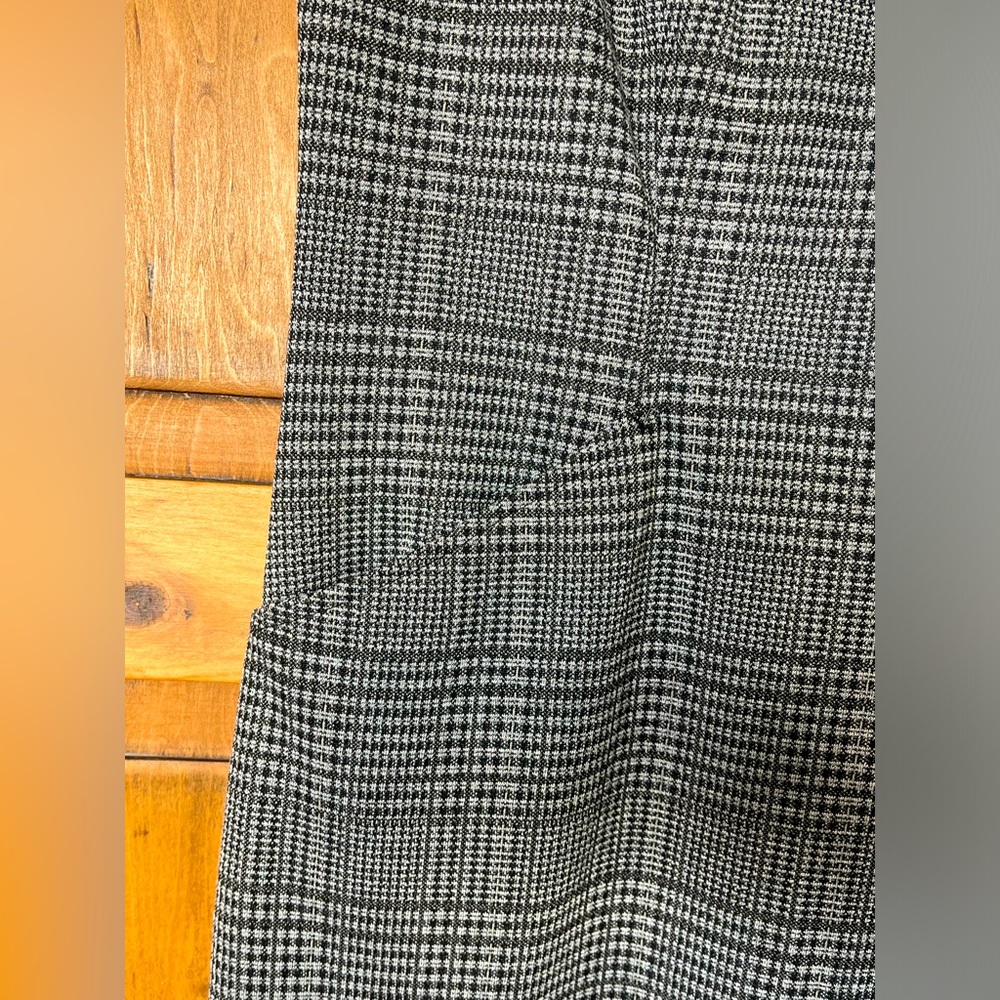 Max Studio Small glen plaid short sleeve dress - Picture 2 of 15